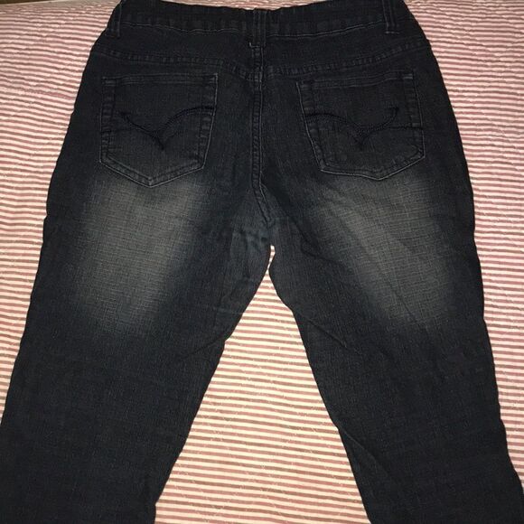 🌻Dark grey Super skinny ripped jeans - Picture 5 of 8